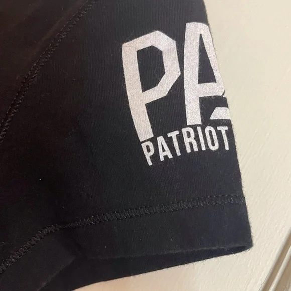 Black Tshirt Patriot Alliance Size Medium Good Condition - Picture 4 of 5
